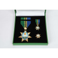 Five Side custom military medals ribbon